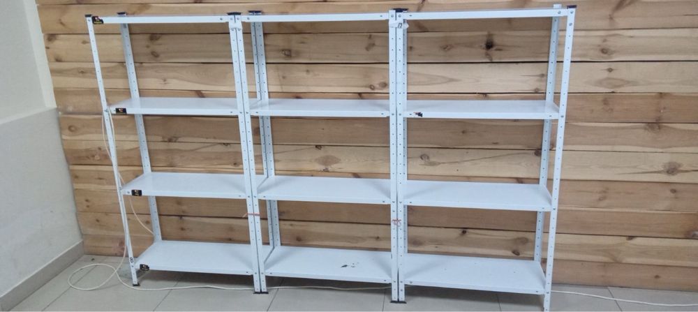 Стелаж металевий складський