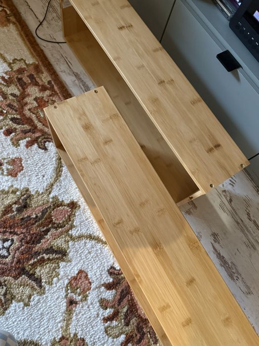 Bambusowe polki wiszace nowe