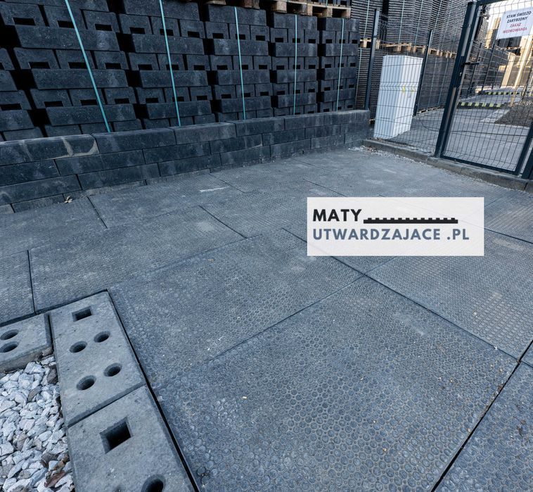 gumowa mata drogowa/ utwardzenie terenu / droga tymczasowa /120x80