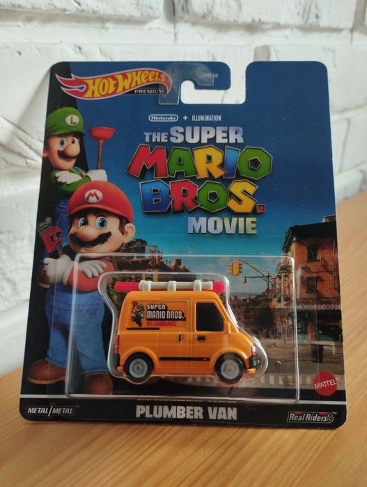 Hot wheels Super Mario Bros plumber van