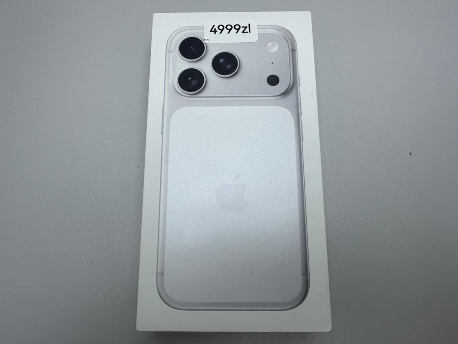 IPhone 17 Pro 256GB /Silver/ Nowy!/ Sklep Wrocław Wrocław Krzyki