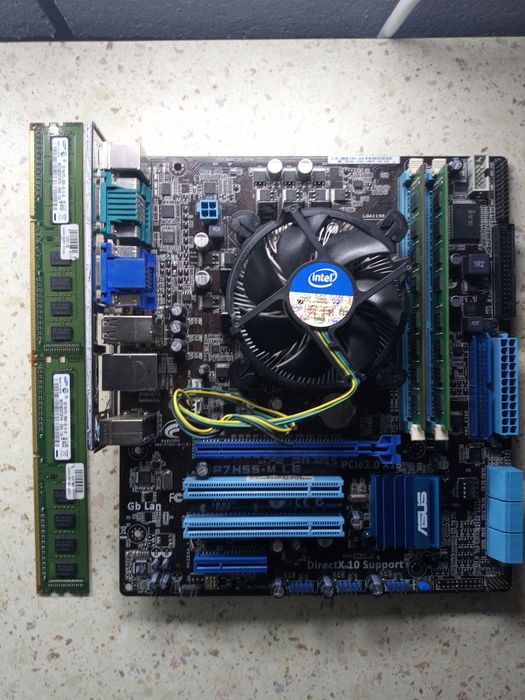 Zestaw Płyta główna + i3 530 + 4 GB RAM