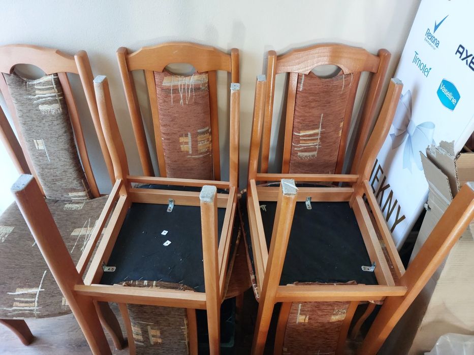 Komplet krzeseł 6 szt.