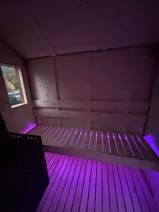 Sauna ocieplana mobilna