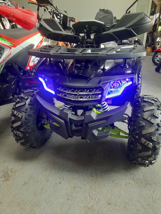 Mega duży QUad Elektryczny 1500w 8cali Xtr Asix Venom RATY barton 2025
