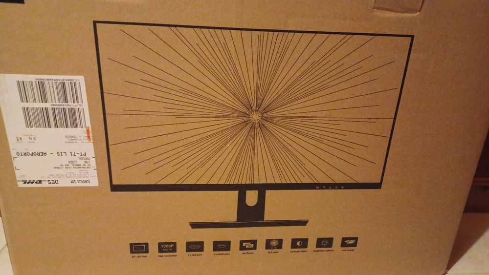 Monitor 27" Led marca YNSYS64283890171777123