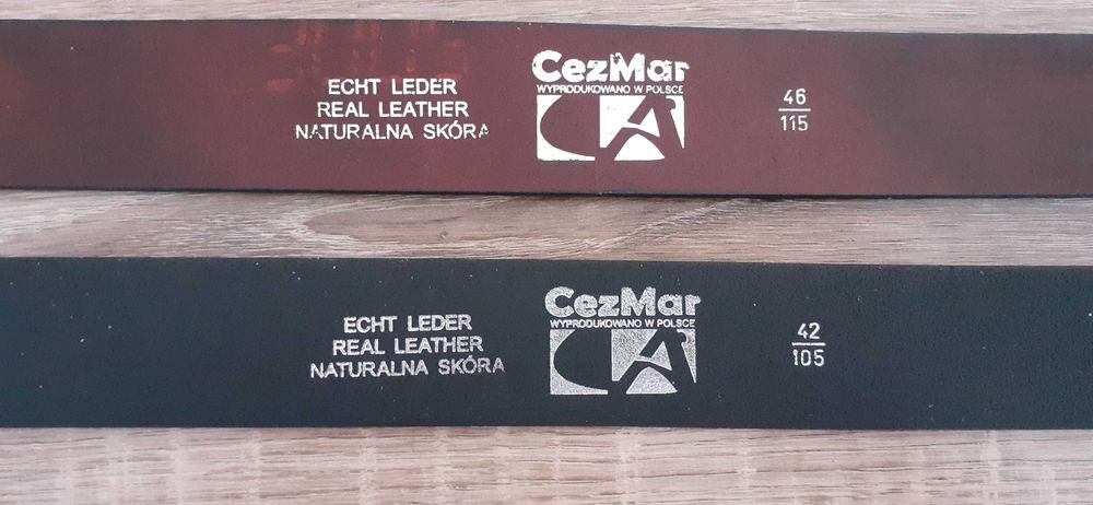 Pasek męski do jeans