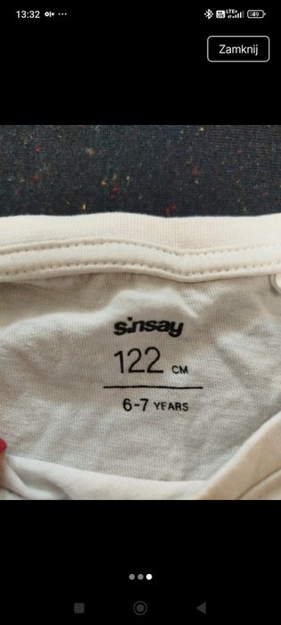 Koszulka Sinsay palmy
