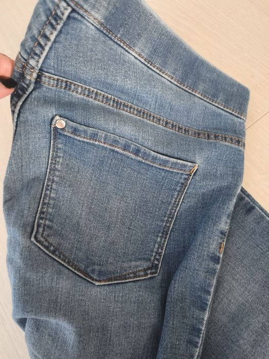 Jeansy legginsy h&m l 40 elastyczne