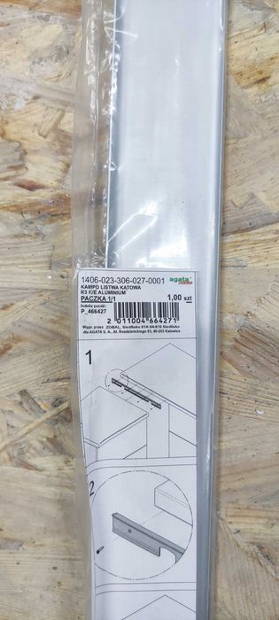 Listwa kątowa blatowa Kampo R3 Agata meble