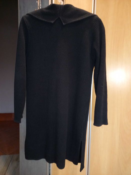 Długi sweter 42/44 czarny