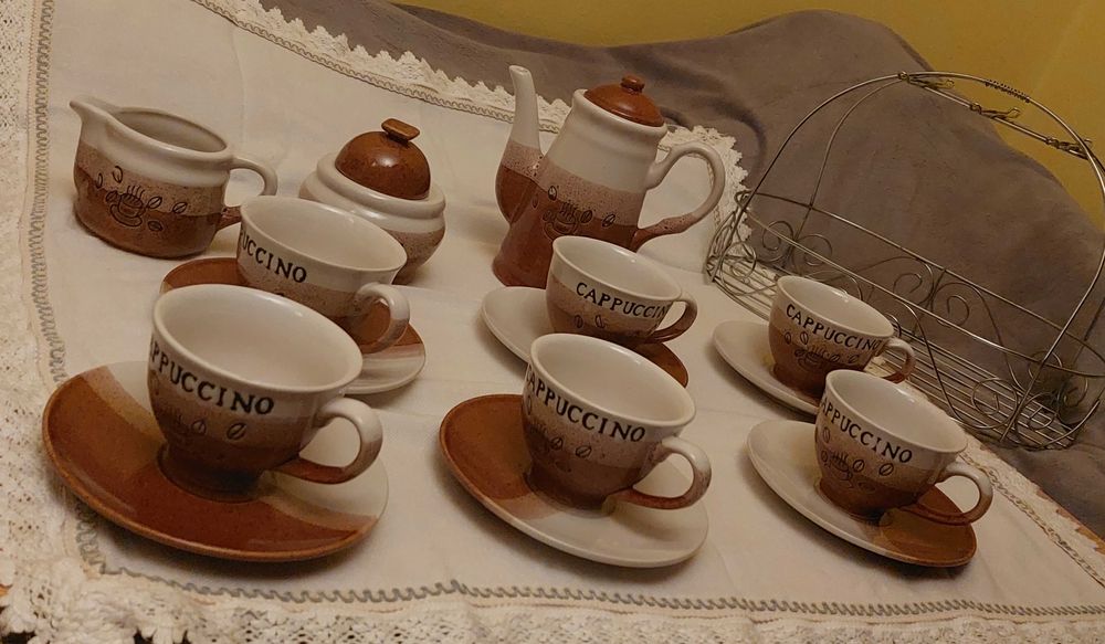 Zestaw kawowy cappuccino