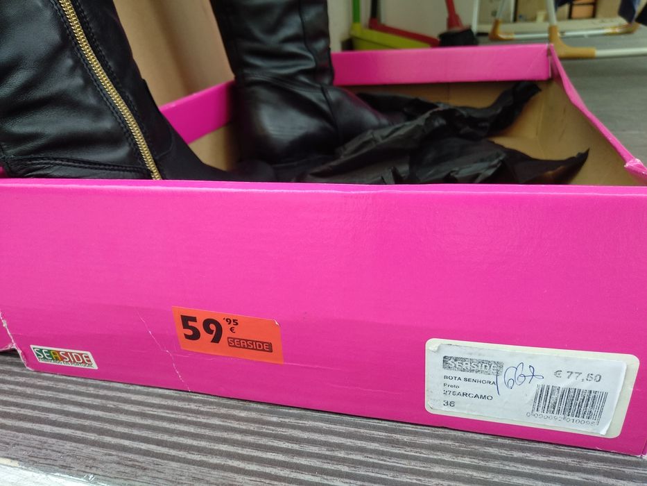 Botas mulher 36 como novas