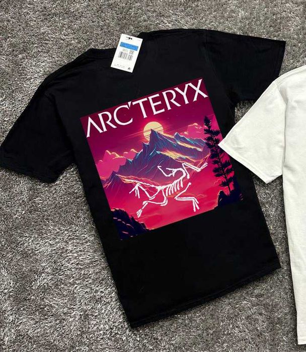 Новая футболка ARCTERYX — Muti Bird — BIG Лог Принт — Артерикс — ХС-ХЛ