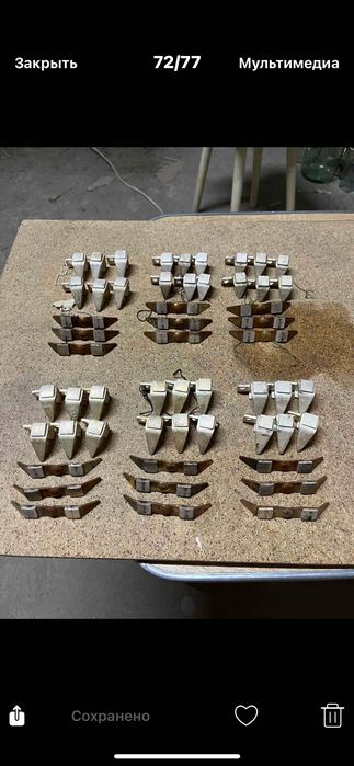 Контакты серебренные к контакторам