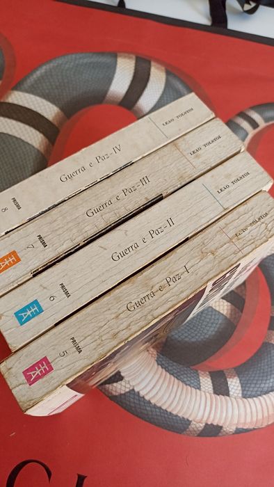Livros Guerra e Paz Tolstoi