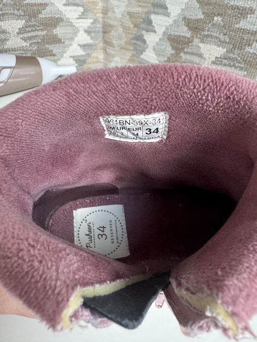 Снігові черевики, зимові чобітки, чоботи  Pusheen ( Reserved) 33,34р.