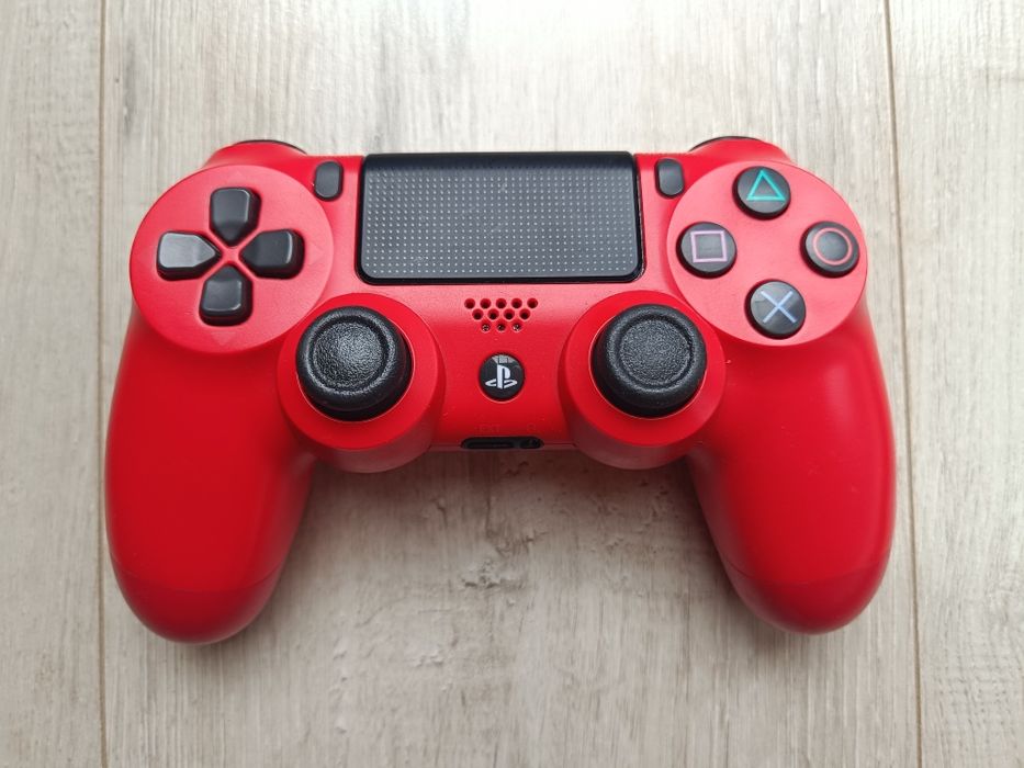 Kontroler PS4 Sony oryginalny bezprzewodowy pad czerwony
