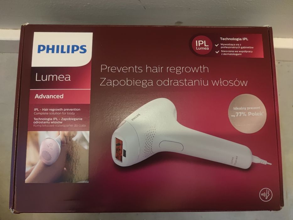 Depilator IPL Philips Lumea Advanced SC1994 Nowy otwarty