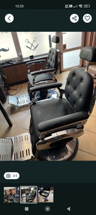 Komplet mebli barbershop