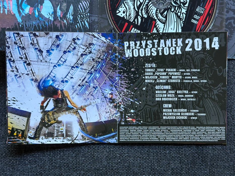 2xCD 2xDVD Acid Drinkers - Live 2014 & 2019
