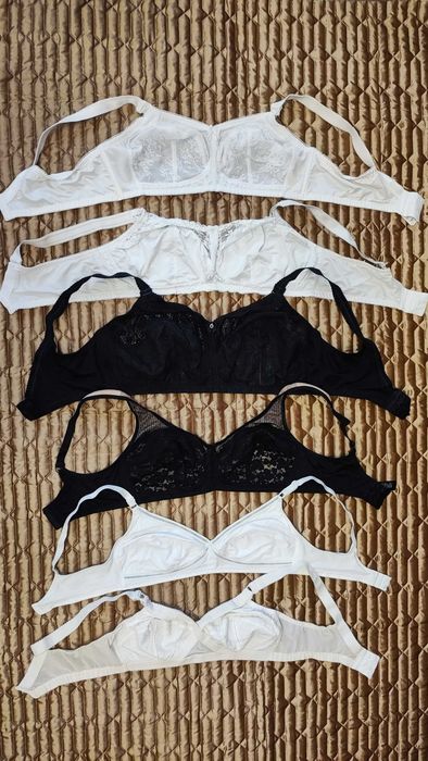 Бюстгальтери великих розмірів. Б/в. Топи.