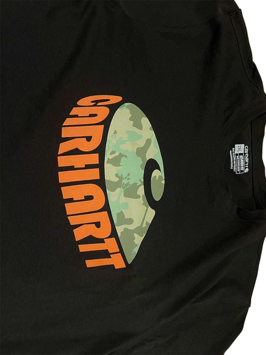 Футболка Carhartt Irvine Relaxed Camo Logo T-Shirt