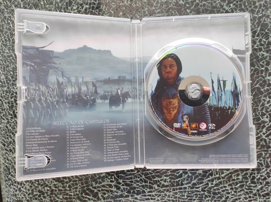 DVD O Reino dos Céus Ridley Scott Orlando Bloom