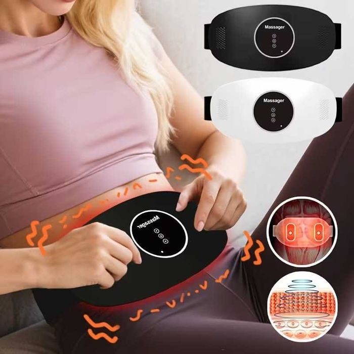 Eletroestimulador. Massagem. LED, 9 níveis de intensidade. USB. Novo.