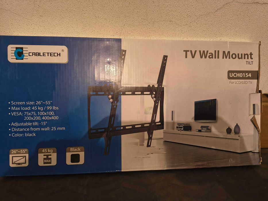 Suporte parede TV Cabletech UCH0154 26" a 55" polegadas