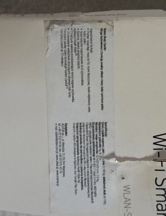 Waga Nokia nieuzywana