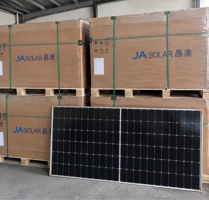 Сонячні панелі JA Solar Longi 435 460 585 615 620 640 650 655 Вт W Солнечные панели Trina Tongwei Astronergy Лонгі Тріна Солар
