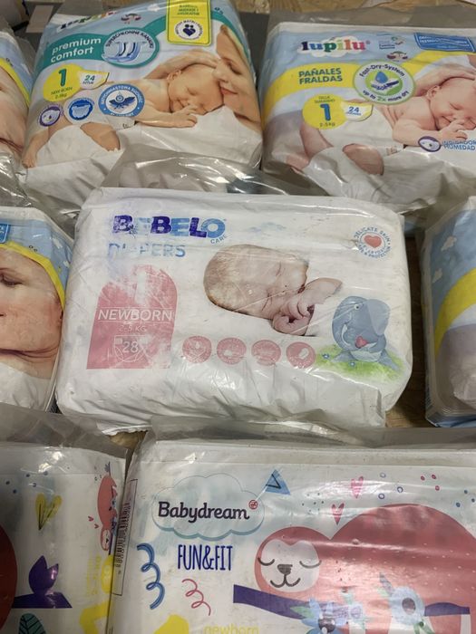 Pampers: 1 -2 , 3- 6кг, 50шт. Підгузки, Памперс.