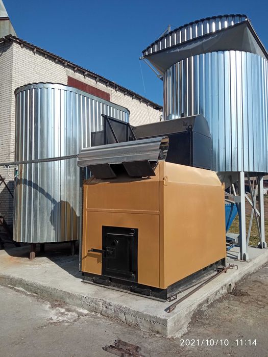 Твердотопливные теплогенераторы для шахтних зерносушилок ДСП