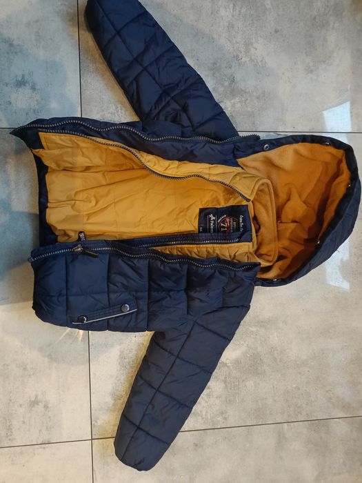 Kurtka zimowa granatowa 104