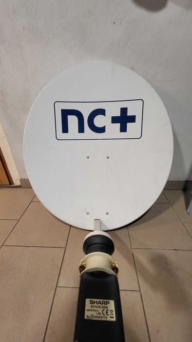 Sprzedam antenę satelitarną z konwerterem