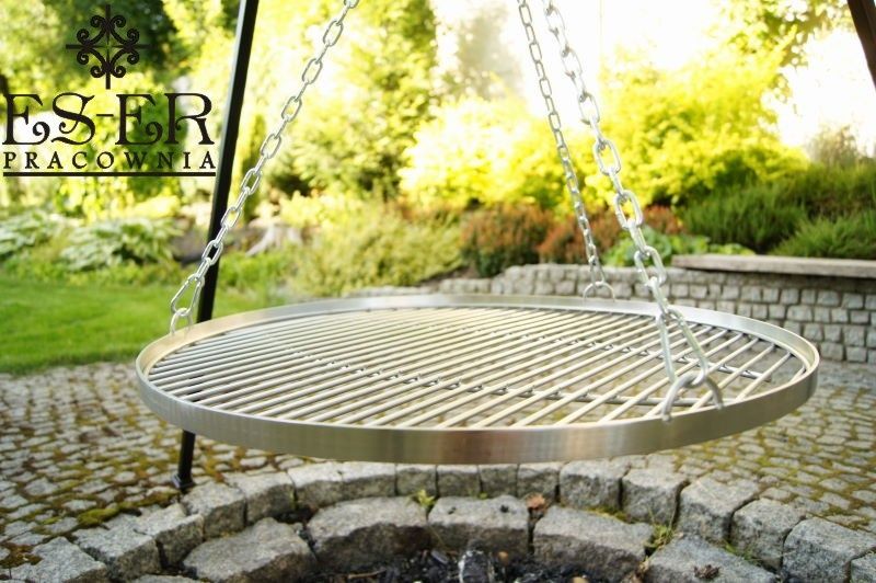 Nierdzewny ruszt grilla 60 cm INOX - okrągły ES-ER