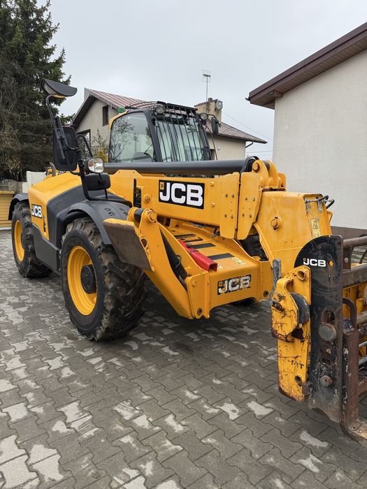 JCB 540 140 Hi-viz Klima Widły Hydr. Serwis Ładowarka Oryginał