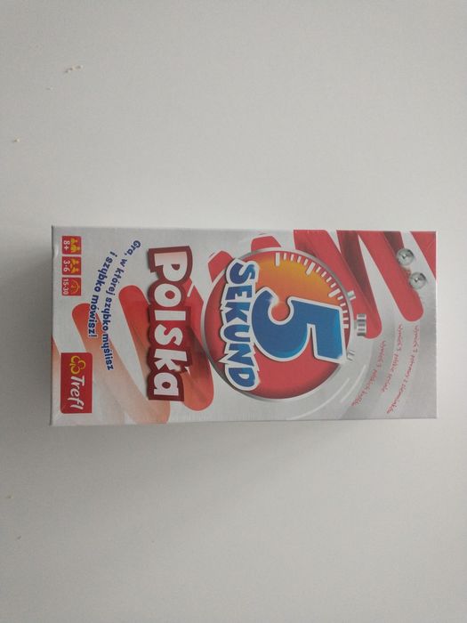 Gra 5 sekund Polska trefl nowa planszowa logiczna