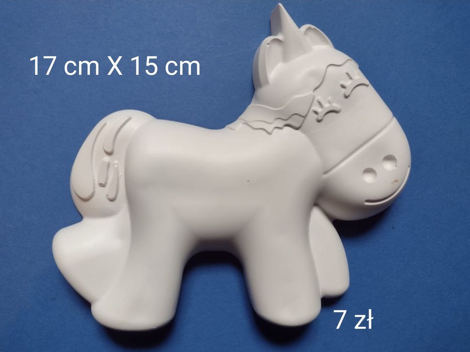 Gipsowy JEDNOROŻEC do malowania