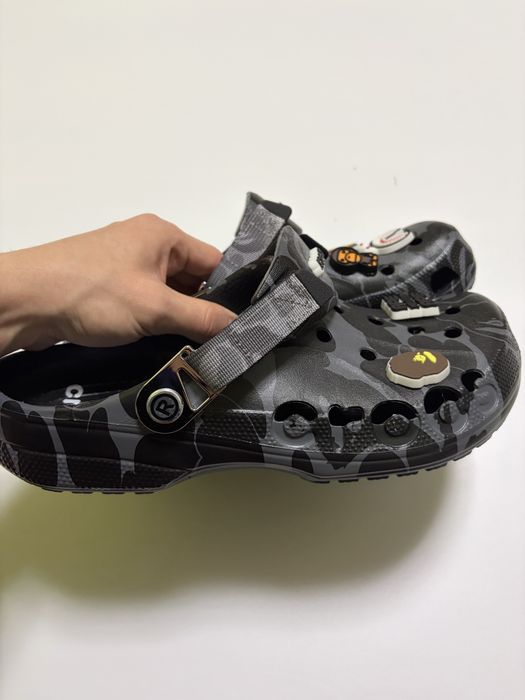 Crocs bape aape baby milo balenciaga supreme chrome hearts кроксы