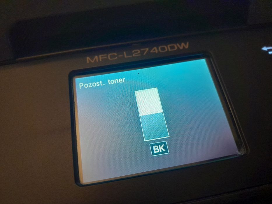 Monochromatyczna drukarka laserowa Brother  MFC-L2740DW