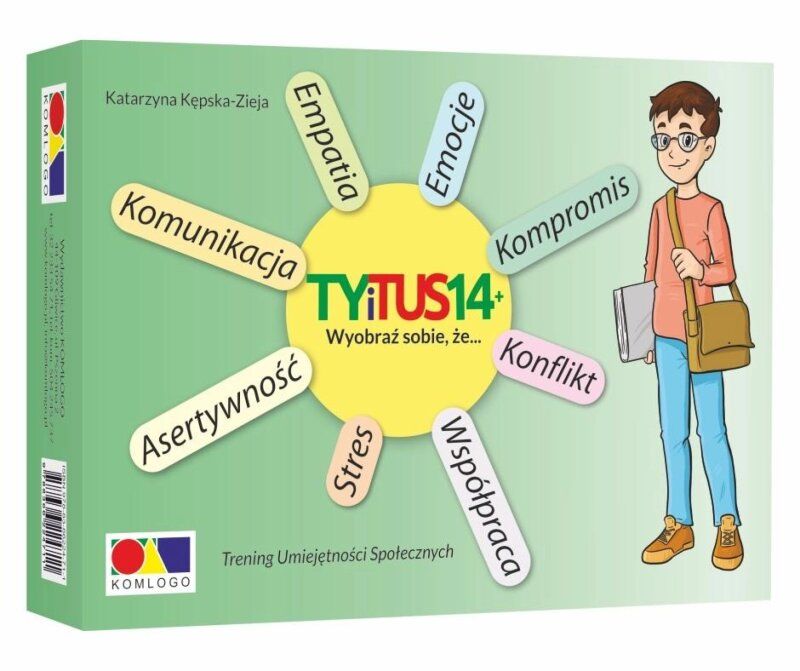 Karty TYiTUS 14+ Wyobraź sobie, że. KOMLOGO Katarzyna Kępska-Zieja