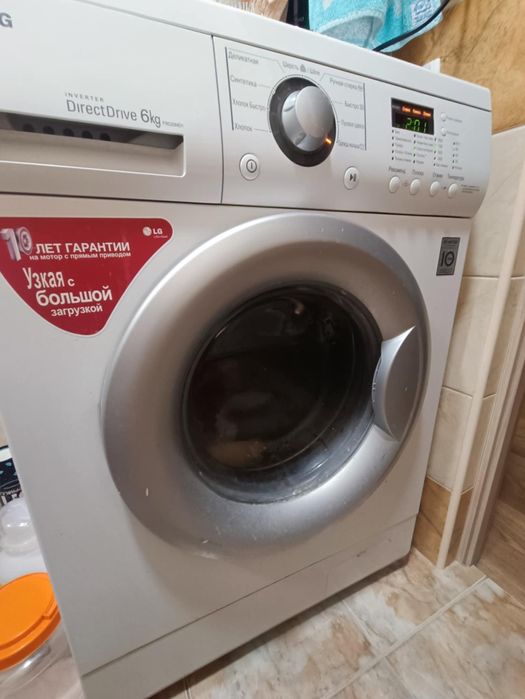Пральна машина LG на 6 кг.