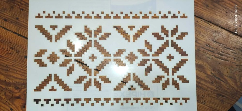 Многоразовые трафареты из пластика