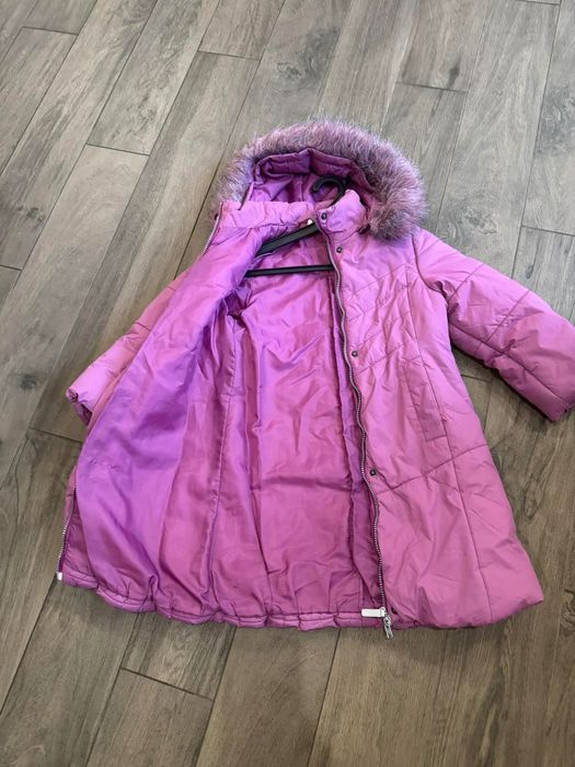 Зимова пухова куртка, пальто Reima, Lenne, р.122-128