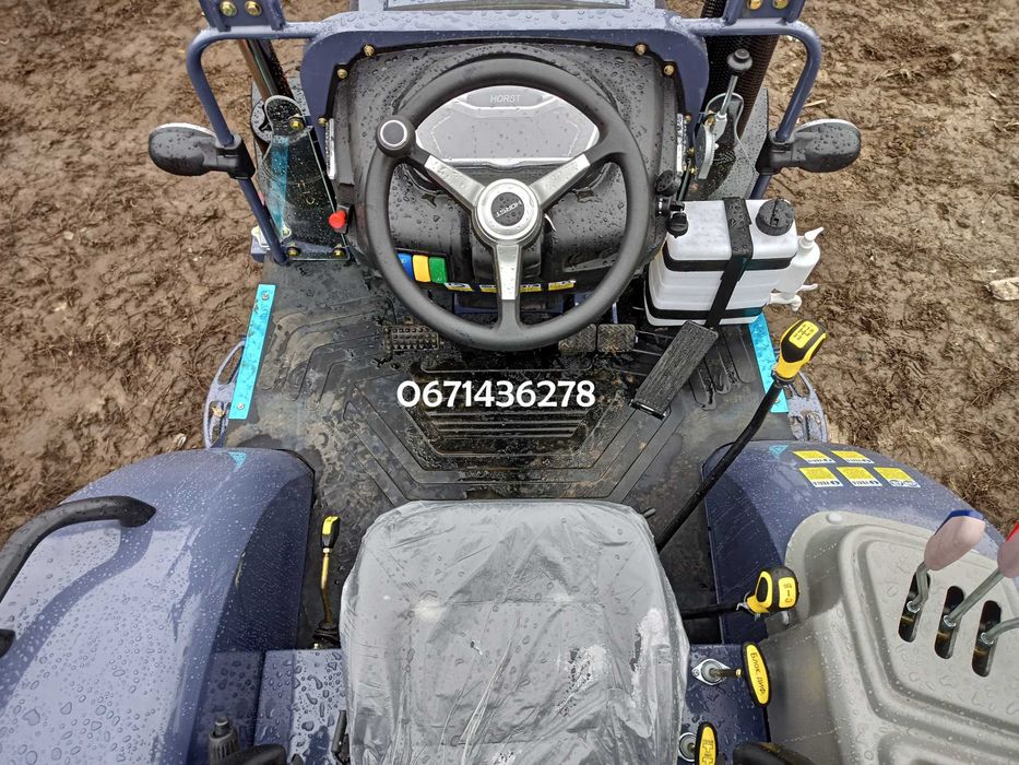 Мінітрактор HORST L 244 XU двигун КМ385 Примусова гідр Доставка Кредит