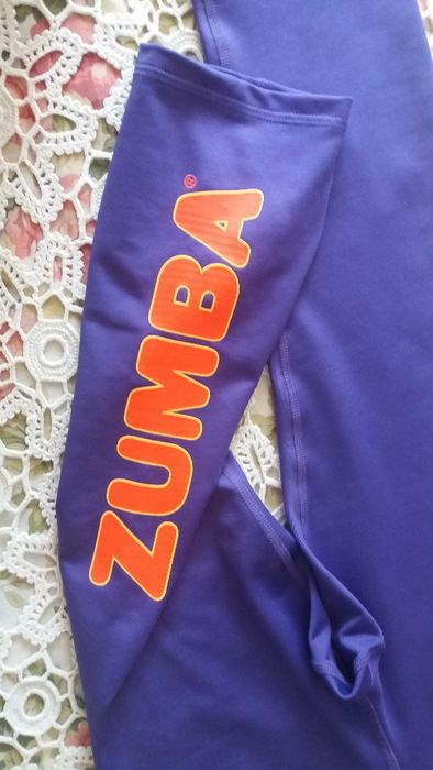 Novo! Leggings de Zumba da marca registada Zumba, tamanho S. Santa