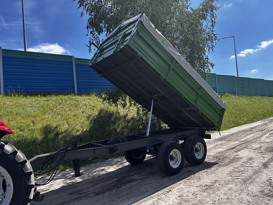 Przyczepa Schenk 10ton 3 stronny wywrot