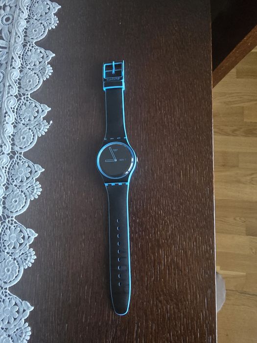 Zegarek szwajcarski swatch minimal niebieski